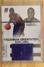 Gani Lawal 2010-11 Panini Basketball Card Double Jersey #34 221/399 Phoenix Suns - £7.82 GBP