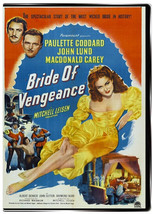 Bride of Vengeance 1949 DVD - Paulette Goddards, John Lund, Albert Dekker - £9.11 GBP
