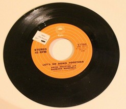 David Houston Barbara Mandrell 45 record Let’s Go Down Together – I Love You I  - £3.88 GBP