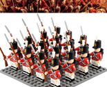 16pcs Napoleonic Wars British Fusilier Soldiers Minifigure Building Blocks - £20.02 GBP