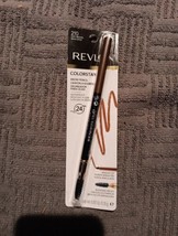 Revlon ColorStay Waterproof Longwearing Eyebrow Pencil Soft Brown 210 (MK10) - £11.06 GBP