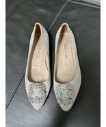 Manolo Blahnik Hangisi Elegant Flat Shoes with Gem Detail - $247.50
