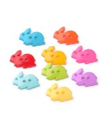 50 Bunny Rabbit Buttons Easter Jewelry Making Sewing Supplies Assorted L... - $9.79 CAD