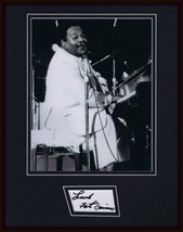 Fats Domino Signed Framed 11x14 Photo Display - £43.29 GBP
