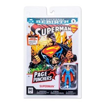 McFarlane Toys DC Direct Page Punchers 3&quot; Figure w/Comic Wave 1 Superman Rebirth - £11.55 GBP