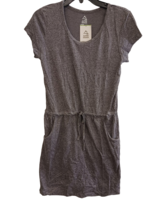 Alpine Design Femmes Tour Eiffel Heather Manche Courte Robe Poche , Gris... - $21.76