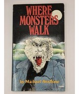 Where Monsters Walk-By Michael Avallone-1978-Scholastic Book Services-VG - $382.08 MXN