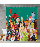 The Muppets Waterproof Polyester Shower Curtain with Hooks - $608.14 MXN+