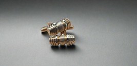 Gold Tone Cufflinks - $11.88