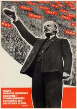 8709.Decoration Poster.Home Room wall art design.Russian Lenin.USSR Sovi... - $15.68+