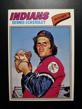 1977 O-Pee-Chee OPC #15 Dennis Eckersley Cleveland Indians Baseball Card NM-MT+ - $29.99