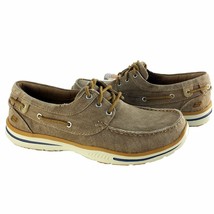 Skechers Men Lace Up Casual Shoes, Style 64866/TAN, Elected-Horizon - £55.14 GBP