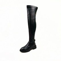 Women Over The Knee High Boots Stretch Autumn Winter Platform Round Toe Square L - £99.42 GBP