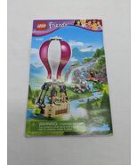 Lego Friends Heartlake Hot Air Ballon Instruction Manual Only 41097 - $122.83 MXN