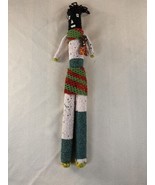 Vintage African Beaded Fertility Doll Baby Handmade 18” - $84.15