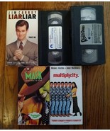 5 VHS Comedy Lot Liar Liar, The Mask, Multiplicity, Forest Gump &amp; Roger ... - $8.00