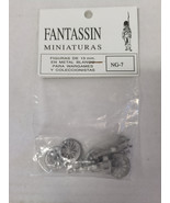 Fantassin Miniaturas 15mm Cannon Artillery Metal Miniature NG-7 - $17.81