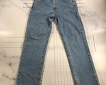 Carhartt Jeans Uomo 33x39 Sbiadito Blu Cotone Spesso Dritto Jeans Schien... - $23.00