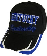 Kentucky Block and Script Lettering Baseball Cap with Embroidered Bill (... - $27.28 CAD