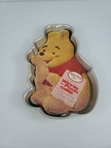 Winnie The Pooh Wilton Cake Pan VTG Disney Retired Gold Tone Pan 515 401 Advert - £19.98 GBP