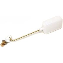 Dial Celcon Float Valve 1/4 " Compression Sleeve White - $19.82
