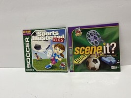 Sports Illustrated Kids Soccer &amp; Scene It Jr. Cd Rom: Wendy&#39;s Kids Meal - £7.95 GBP