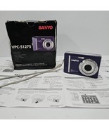Sanyo Xacti VPC-S1275 12.0MP Digital Camera - Purple Tested Works - €62,25 EUR