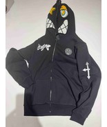 The Glorious Glo Gang Hoodie Full Zip W DENSE EMB FRNT&amp;BCK TUFTED HOODIE... - $2,588.32 MXN
