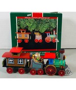 Hallmark - The Ornament Express - Set of 3 Handcrafted Train Ornaments -... - £7.89 GBP