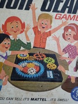 Vintage 1962 HIGH GEAR GAME By Mattel Mechanical Maneuver Board Game Toy w/ Box - £38.39 GBP