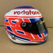 Mclaren Mercedes Johnnie Walker Vodafone Santander Boss Arai Mini Helmet 1/2 - £393.82 GBP