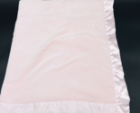 Walgreens Plush Baby Blanket Satin Trim Pink - £31.46 GBP