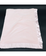 Walgreens Plush Baby Blanket Satin Trim Pink - £31.87 GBP