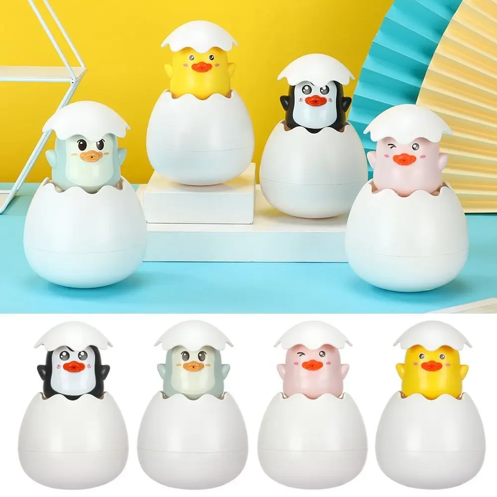 Baby Dinosaur Egg Bath Toys Water Spray Shower Toys Cute Cartoon Duck Penguin - £9.32 GBP