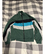 LEGO Target Collab Zip-Up Track Jacket - Green, Blue, Black, &amp; Gray - Si... - $12.06 CAD