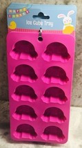 Easter Bunny Butts Ice Cube Tray 10 Mold Slots Pink New-ShipN24Hours - £7.02 GBP