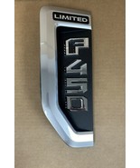 2017-2023 Ford F450 Limited Chrome Fender Emblem Right RH Passenger Side... - £38.54 GBP