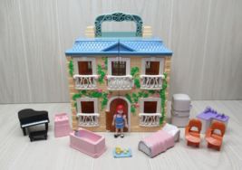 Madeline La Petite Playset Little Old House in Paris mini doll dollhouse set - £65.52 GBP