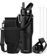 32 oz Water Bottles, Stainless Steel Vacuum Insulated Tumblers Water Fla... - $844.50 MXN
