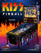 Kiss Pinball FLYER Pro Edition Original NOS Hard Rock Music 2015 Vintage Promo - £18.02 GBP