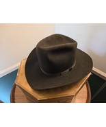 1950s Vintage Knox Twenty 20 Brown Fur Felt Fedora Hat 7 ⅜ - $4,529.68 MXN