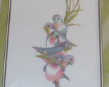 VALERIE PFEIFFER Heritage Stitchcraft Kit Harmonies Rainbow Birds Parrot... - $26.69