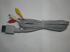 Nintendo Wii - Official OEM Audio Video AV Cable RVL-009 - $15.00