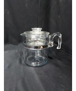 Vintage Pyrex 7759-B Glass FLAMEWEAR 9 Cup Percolator Coffee Pot Complet... - $1,681.19 MXN
