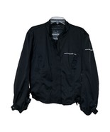 FieldSheer Womens Black Motorcycle Full Zip Lightweight Jacket Size XL - £19.53 GBP