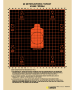 M16A2 -25 meter zeroing target - splatter (10 per pack) - €16,38 EUR
