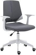 Techni Mobili Task Height Adjustable Mid Back Office Chair, Regular, Grey - £73.53 GBP