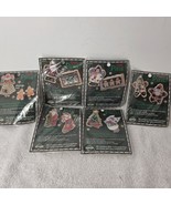 LOT Dimensions RESIN CRAFT PINS Christmas Snowman Angel Tree Santa Ginge... - $17.08 CAD