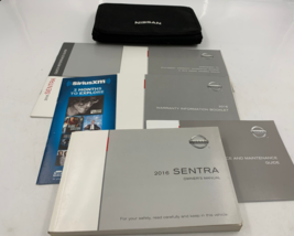 2016 Nissan Sentra Owners Manual Handbook Set with Case OEM E04B37068 - £28.83 GBP