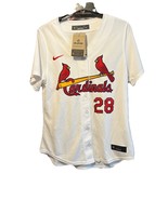 NEW Nike St Louis Cardinals Nolan Arenado #28 White Jersey Women&#39;s Medium - $108.90